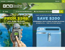 Tablet Screenshot of directhomemedical.com